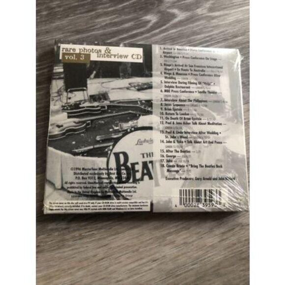 THE BEATLES "Rare Photos & Interview Vol. 3" NEW FACTORY SEALED CD Compact Disc - Picture 5 of 6